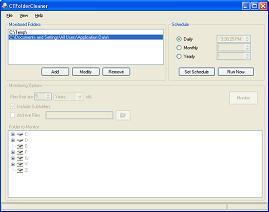 CTFolderCleaner 1.1 screenshot