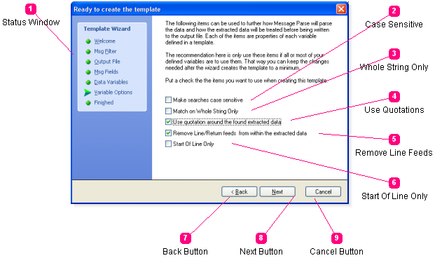 Variable Options